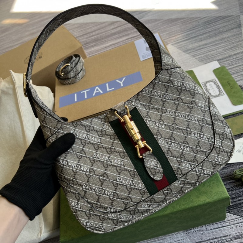 Gucci Balenciaga 636706 Project Jackie 1961 small shoulder bag